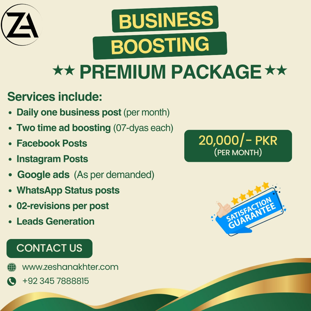 Business Boosting (Premium)